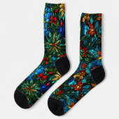 Chaussette Fun Festive Vitré Odd Chaussettes (Gauche)