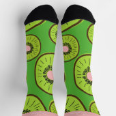 Chaussette Fun Kiwi Fruit Personnalisé (Haut)