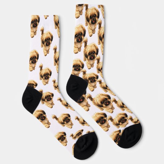 Chaussette Fun Shih Tzu Dog Socks (Droite)
