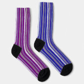 Chaussette Fun Stripes Odd Chaussettes Non Correspondantes (Droite)