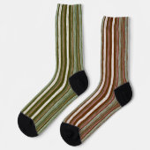 Chaussette Fun Stripes Odd Chaussettes Non Correspondantes (Gauche)