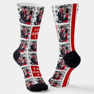 Chaussette Funky Be My Valentine Photo Grid