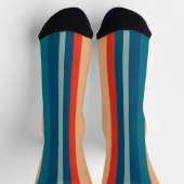 Chaussette Funky Retro strié (Haut)