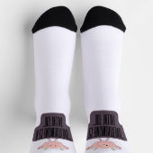 Chaussette Funny Brain Power Apparel for Overthinkers  (Haut)