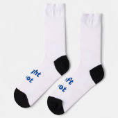 Chaussette FUNNY ! Chaussettes - Pied droit gauche - Bleu (Gauche)