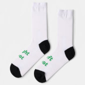Chaussette FUNNY ! Chaussettes - Pied droit gauche - Vert (Gauche)