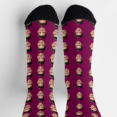 Chaussette Funny Custom Face Socks (Haut)