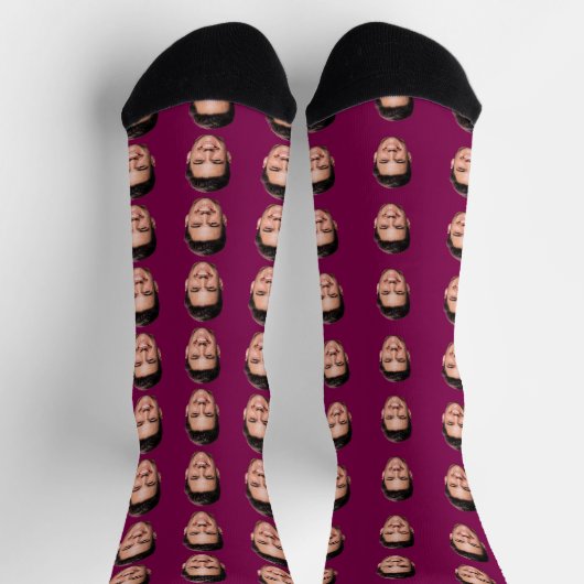 Chaussette Funny Custom Face Socks (Haut)