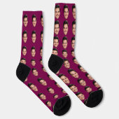 Chaussette Funny Custom Face Socks (Droite)