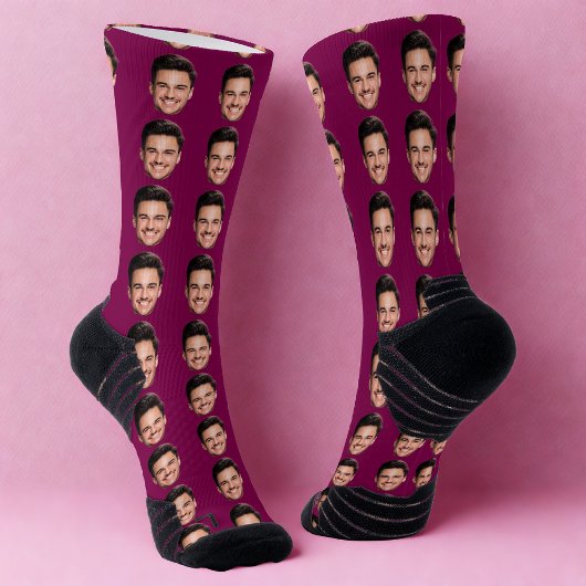 Chaussette Funny Custom Face Socks