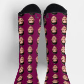 Chaussette Funny Custom Face Socks (Haut)