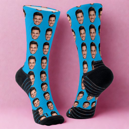 Chaussette Funny Custom Face Socks with Your Photo
