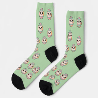 Chaussette Funny Oeuf de Pâques Kawaii