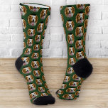 Chaussette Funny Personnalisé Animaux de compagnie Photo Chie<br><div class="desc">Présentant un accessoire hilarant et charmant qui est appelé à apporter un sourire à votre visage — les Funny Custom Pet Photo Circular Motif Crew Socks. Ces chaussettes délicieuses combinent votre amour pour les animaux de compagnie avec un design ludique et attrayant, créant une marque de mode unique et personnalisée....</div>