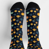 Chaussette Funny Planètes Espace Motif (Haut)
