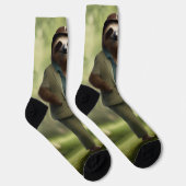 Chaussette Funny Sloth Golf Player, (Droite)