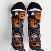 Chaussette Funny whitch (Haut)