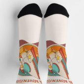 Chaussette fusée spatiale (Haut)