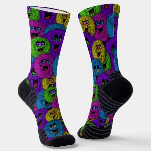 Chaussette Fuzzles conviviaux (Angulaire)