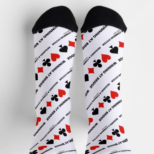 Chaussette Gagner Au Pont Requiert Une Carte Système Commune (Haut)