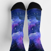 Chaussette Galaxy Space Stars Nebula Universe Vortex (Haut)