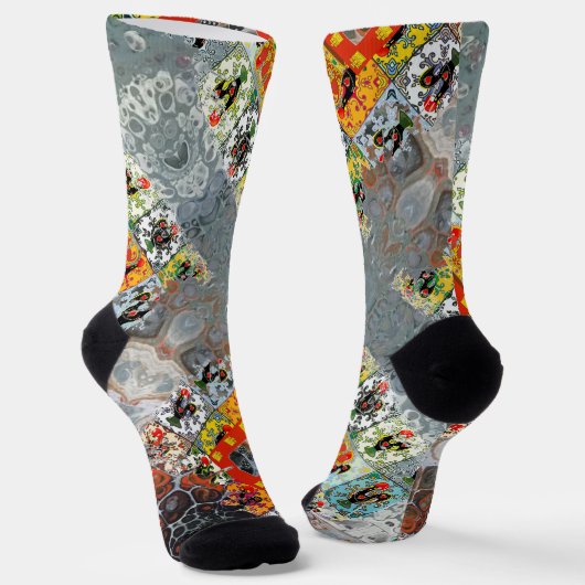 Chaussette Galo de Barcelos, Portugal (Angulaire)