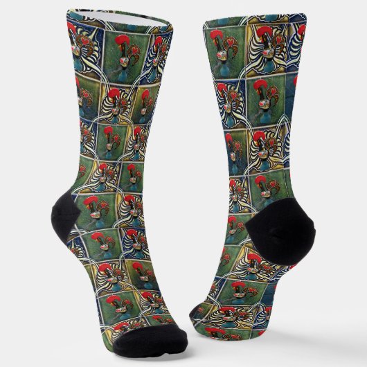 Chaussette Galo de Barcelos, Portugal (Angulaire)