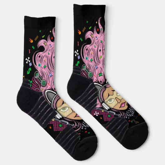 Chaussette Gamer fille (Droite)