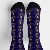 Chaussette Garçon emo aux cheveux noirs (Haut)