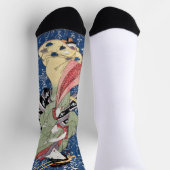 Chaussette Geisha japonaise - Chaussettes de qualité supérieu (Haut)