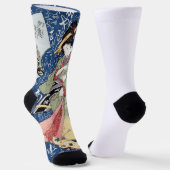 Chaussette Geisha japonaise - Chaussettes de qualité supérieu (Angulaire)