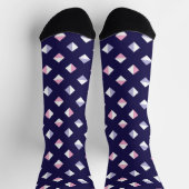 Chaussette Gem coloré Motif transparent (Haut)