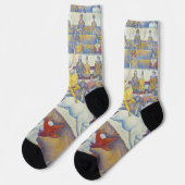Chaussette Georges Seurat - Le Cirque (Gauche)