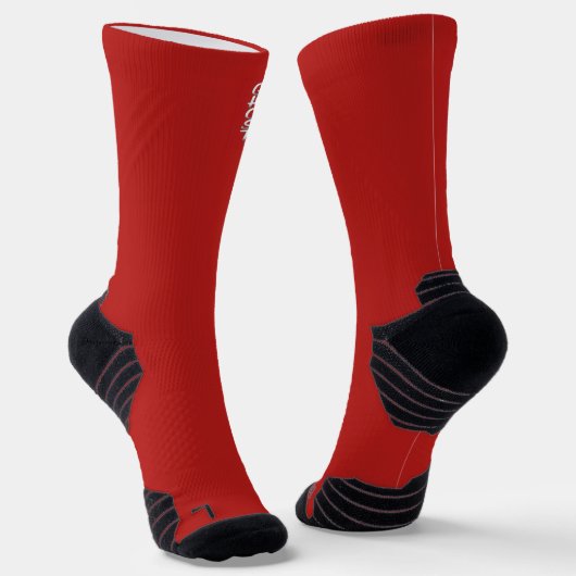 Chaussette Ghost Dance red high performance socks (Angulaire)