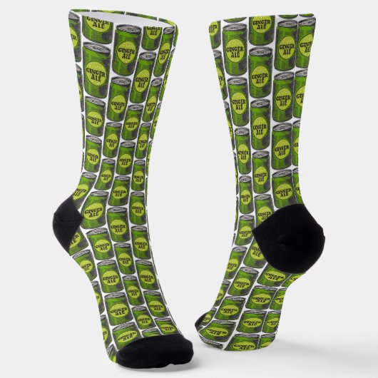Chaussette Ginger Ale - Crew Socks (Angulaire)