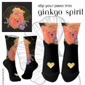Chaussette GINKGO SPIRIT Chow dog