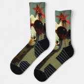 Chaussette Girafe (Gauche)