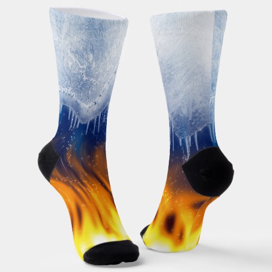 Chaussette Glace et flamme (Angulaire)