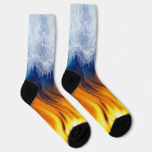 Chaussette Glace et flamme (Droite)