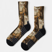 Chaussette Glen Bramble : une parodie (Gauche)