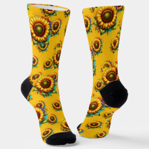 CHAUSSETTE GLORIA BÉNÉFICIE D'UNE GRACE 3D, D'UN SOLEIL ET D'