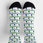 Chaussette Gnome de la Saint-Patrick avec chope de bière (Haut)
