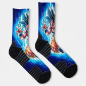 Chaussette Goku Ultra Instinct (MUI) Underwear & Socks (Droite)