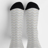 Chaussette Gold Zig Zag Chevron (Haut)