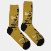 Chaussette Golden Black Socks (Droite)