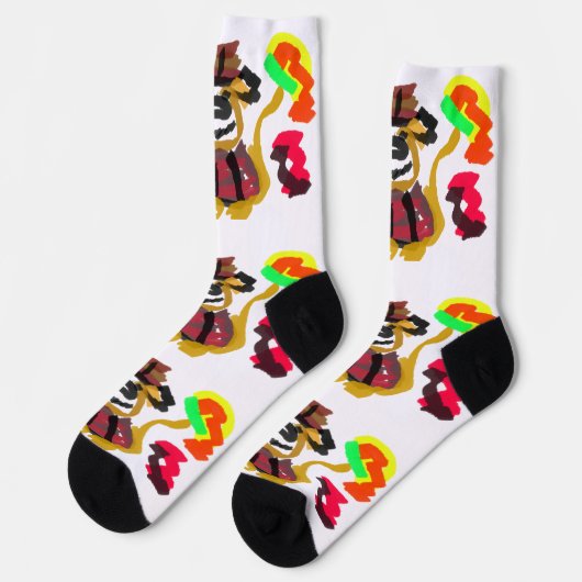 Chaussette Golden retriever Automne (Gauche)