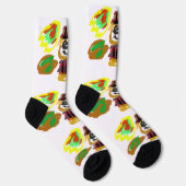 Chaussette Golden retriever Automne (Droite)