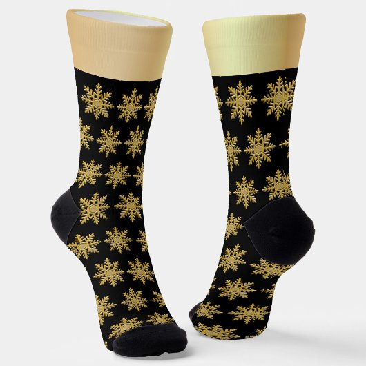 Chaussette Golden Snowflakes