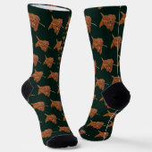Chaussette Goldie Golden Doodle Dark Green (Angulaire)