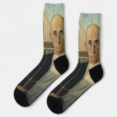 Chaussette Gothic américain de Wood (Gauche)